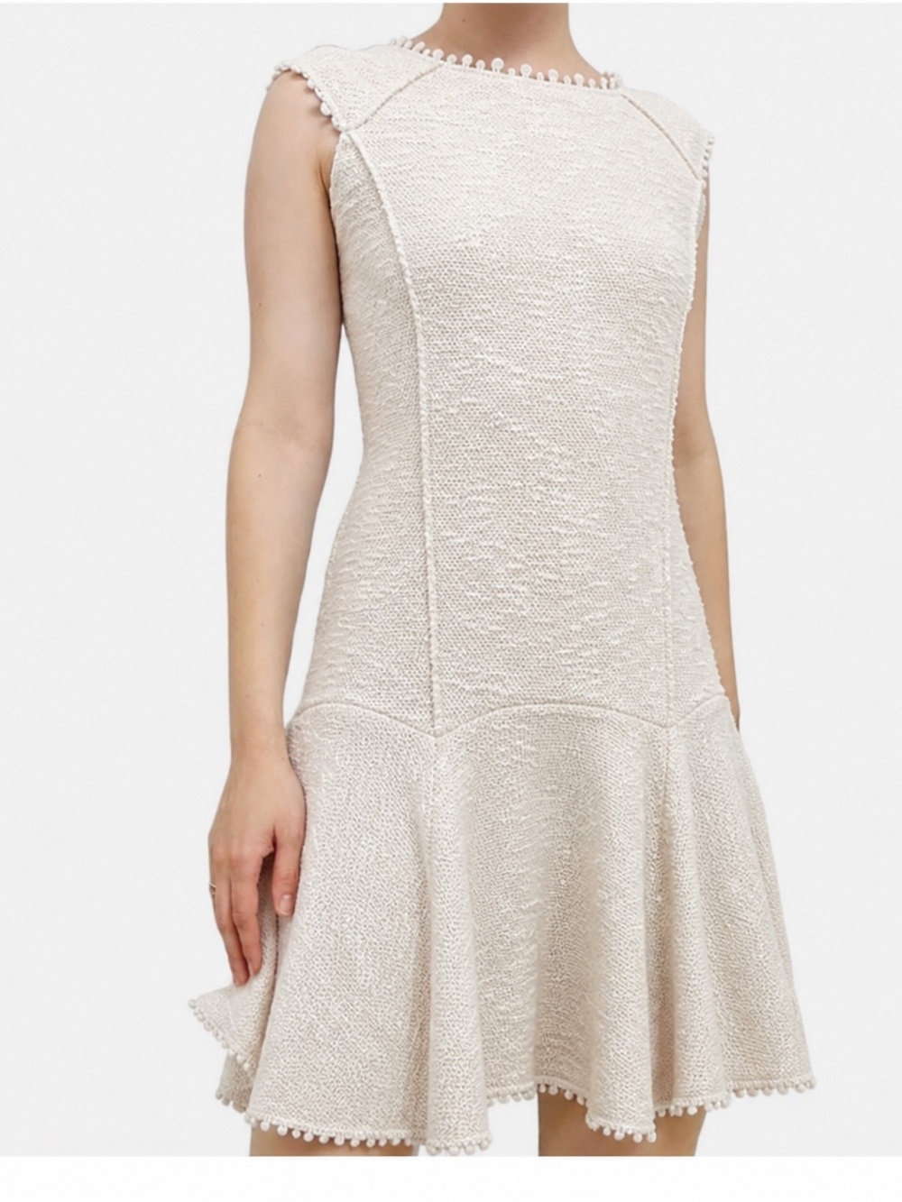 Rebecca Taylor Stretch Boucle Tweed Dress